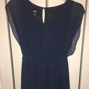 Navy blue light weight dress